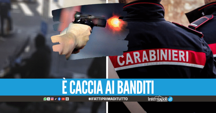 Rapina al distributore nel Napoletano, carabiniere spara e ferisce il ladro in fuga