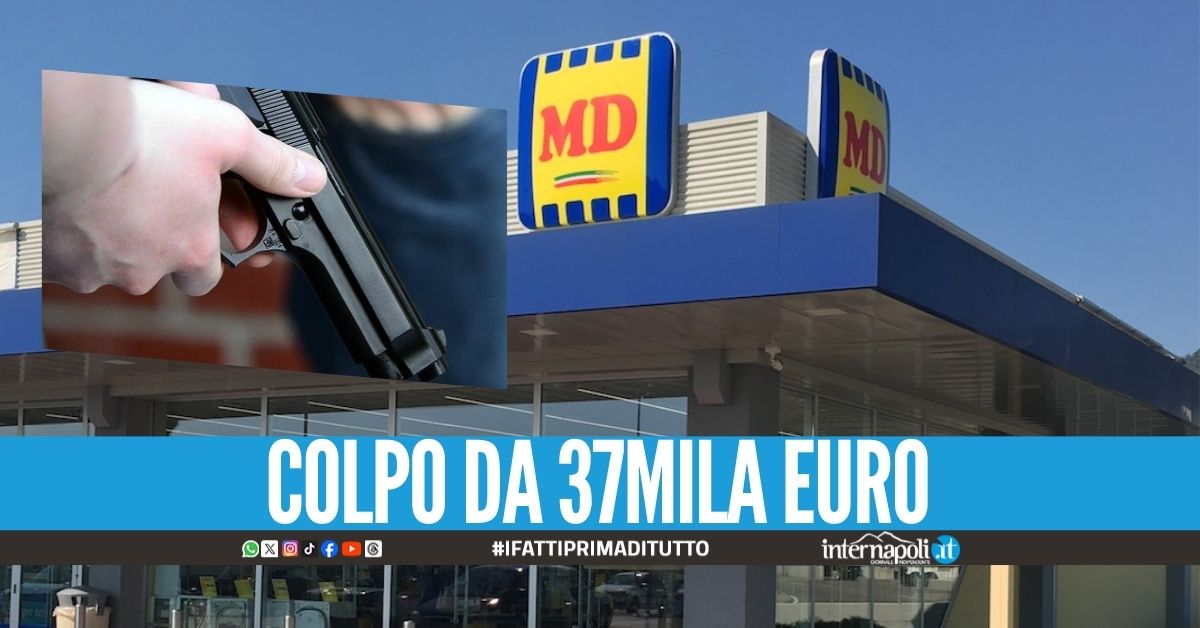 Rapina al portavalori fuori al supermercato Md, caccia ai banditi in Puglia