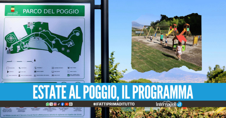 Riaperto al pubblico il Parco del Poggio, un grande polmone verde che si affaccia sulla città
