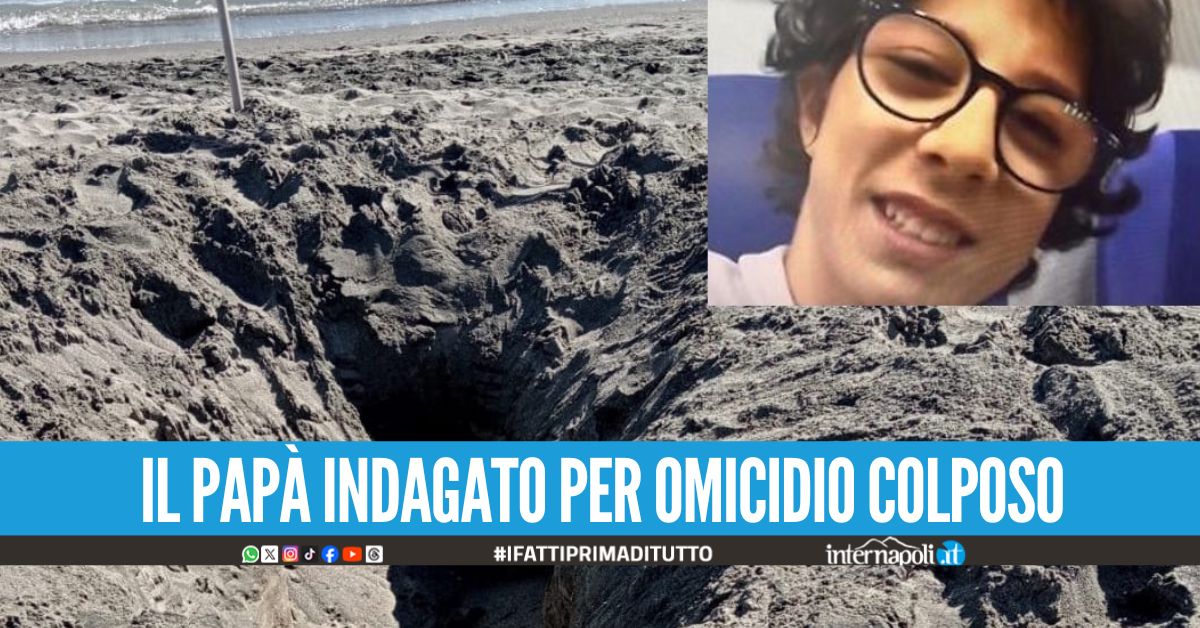 Riccardo è sotto la sabbia, le parole del fratellino prima del dramma