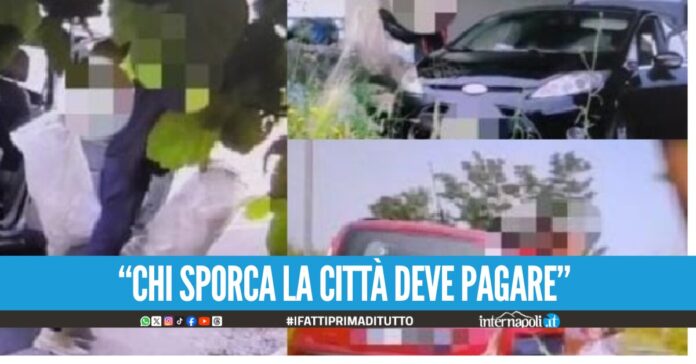Rifiuti sversati in strada, beccati 20 'zozzoni' a Casoria