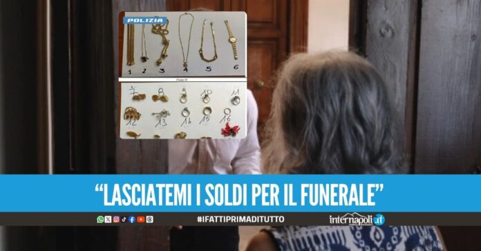 Ruba i gioielli d'oro all'anziana, catturato un truffatore di Napoli