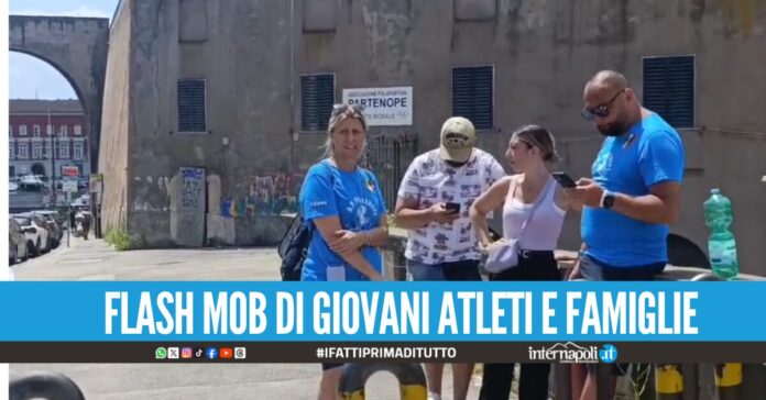Sgombero Polisportiva Partenope, la protesta Luogo importante per la città''