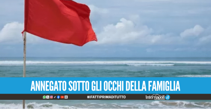 Si tuffa nonostante la bandiera rossa, muore annegato strazio a Sant'Antimo
