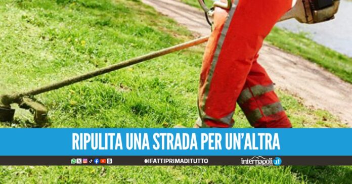 Somma Vesuviana, 80mila euro per ripulire una strada: ma la ditta sbaglia indirizzo