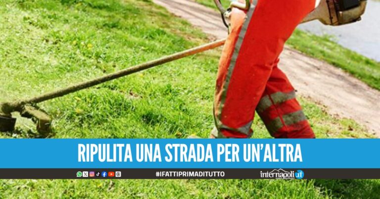 Somma Vesuviana, 80mila euro per ripulire una strada: ma la ditta sbaglia indirizzo