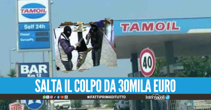 Sventata rapina alla Tamoil sull'Asse Mediano a Giugliano, 3 arresti