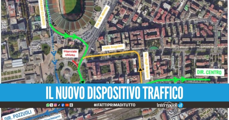 Traffico modificato a Fuorigrotta per i lavori ai treni della linea 6: i dettagli