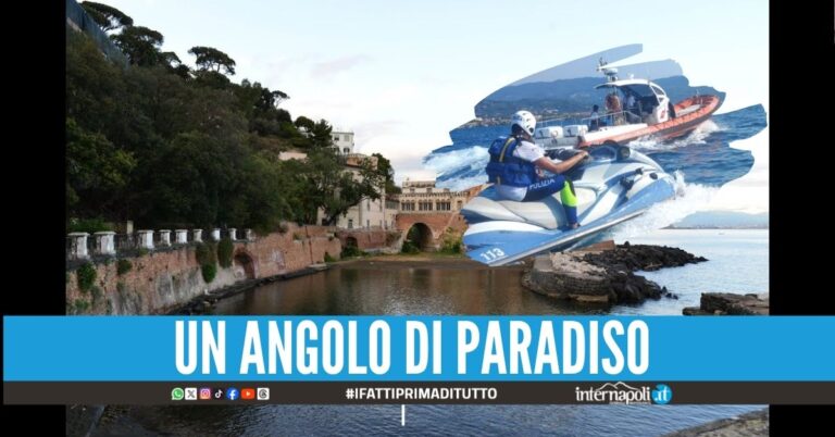 Troppe barche davanti a Villa Lauro, beccati i diportisti