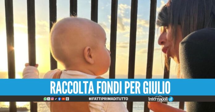 Tutti in campo per Giulio, il bimbo napoletano di 2 anni lotta contro il tumore al cervello