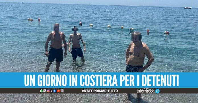 Un giorno al mare per 18 detenuti di Secondigliano Dimentichiamo la reclusione