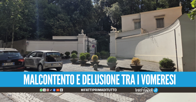 Vomero, lavori fermi da un anno alla Floridiana il parco inaccessibile per metà