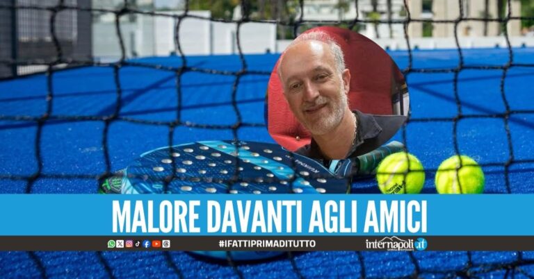 Dramma alla partita di padel, Giosuè muore nel Casertano