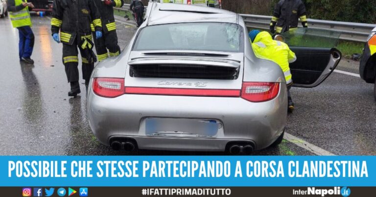 incidente porsche carrera