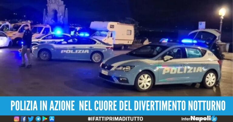 mergellina chalet polizia