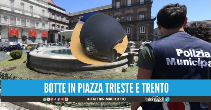 Picchia i familiari con il casco, pluripregiudicato arrestato a Napoli