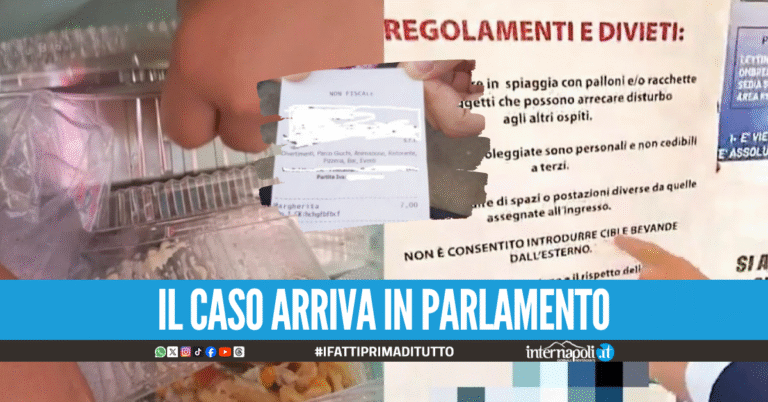 Vietato impedire di portare cibo da casa, a Castel Volturno l'ordinanza a tutela dei bagnanti