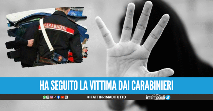 Aggredisce e minaccia di morte l'ex fino in caserma, arrestato nel Casertano
