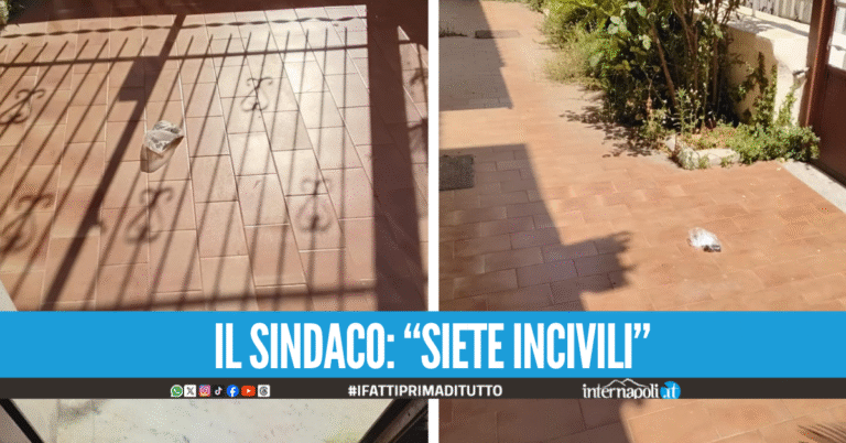 Assurdo a Mugnano, lanciati escrementi di cane sui terrazzini dei residenti in via Napoli