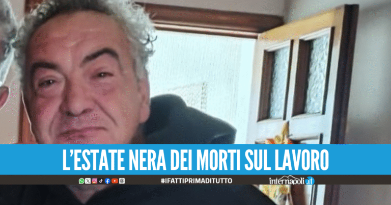 Caserta, la terribile morte di Francesco caduto in uno scavo e seppellito da sabbia e terra