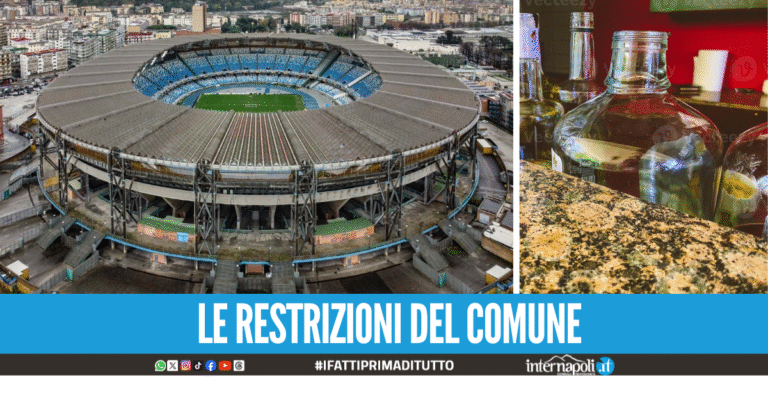 Dall’alcol ai contenitori, tutti i divieti per lo stadio Maradona per la stagione 2025/2026