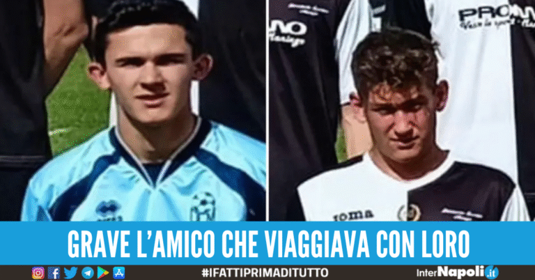 Terribile incidente in galleria, muoiono due giovani calciatori