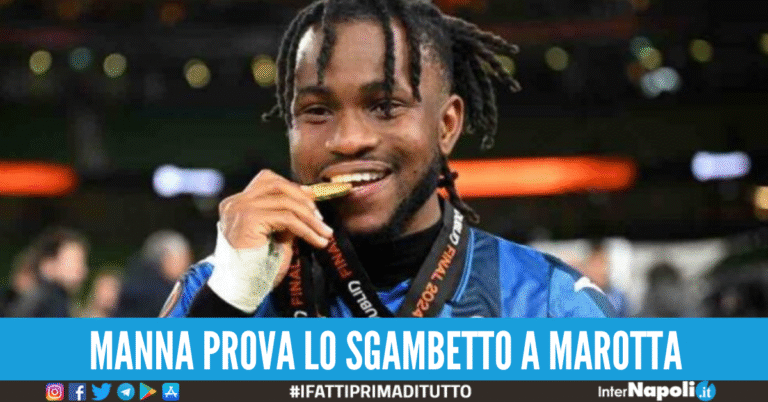 Il Napoli prova a soffiare Lookman all’Inter: azzurri di nuovo sul nigeriano