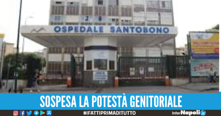 Bimbo lotta tra la vita e la morte al Santobono, nei guai anche il padre
