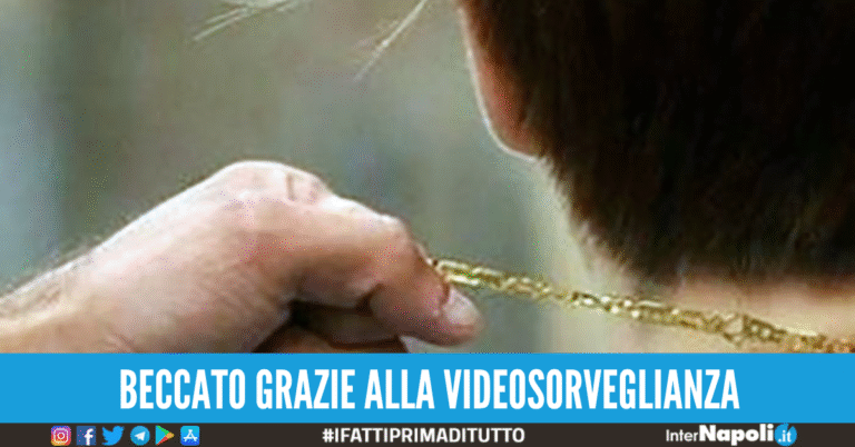 Torre Annunziata: trascina a terra una donna per strapparle la catenina, arrestato