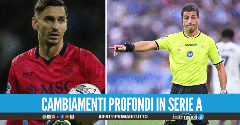 Svolta in Serie A: le nuove regole e la novità degli arbitri “parlanti”