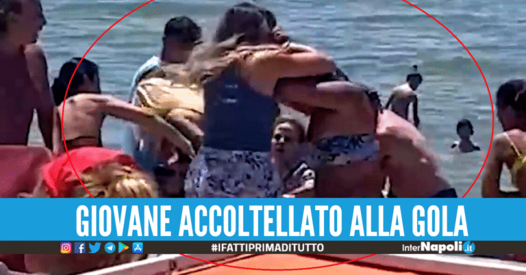Rissa in spiaggia in Calabria, 4 feriti: uno è grave