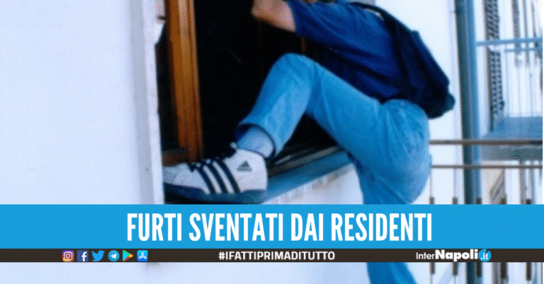 "Mariuòò". Ladro di appartamenti arrestato sul litorale Domizio grazie ai vicini