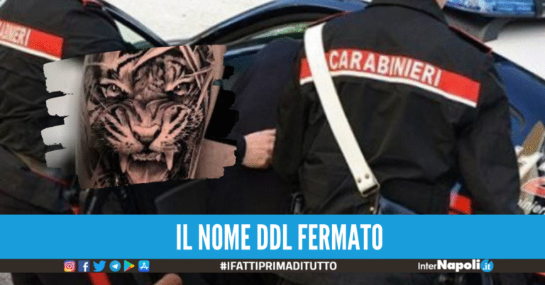 Raid ai bar di Giugliano e Villaricca, presunto rapinatore ‘tradito’ dal tatuaggio