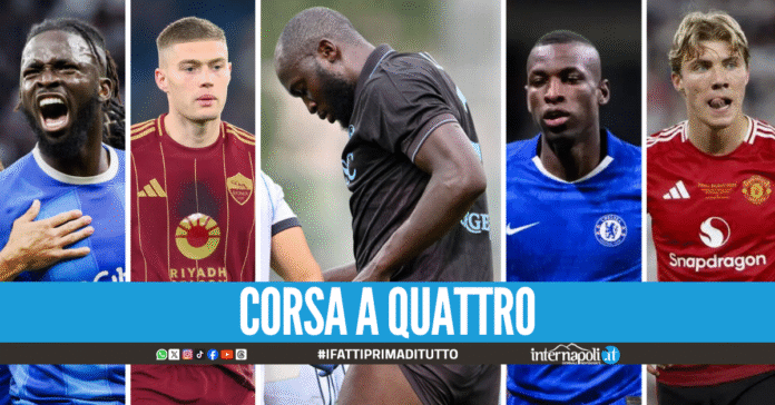 Quattro giganti per sostituire Lukaku, i nomi sul taccuino del ds Manna