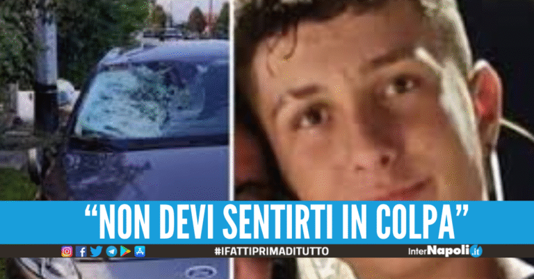 Ragazzo di 15 anni ucciso, il papà perdona l’investitore: “Non hai nessuna colpa”