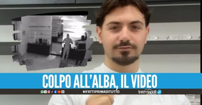 Furto nel negozio d'ottica a Giugliano, il giovane titolare annuncia la chiusura