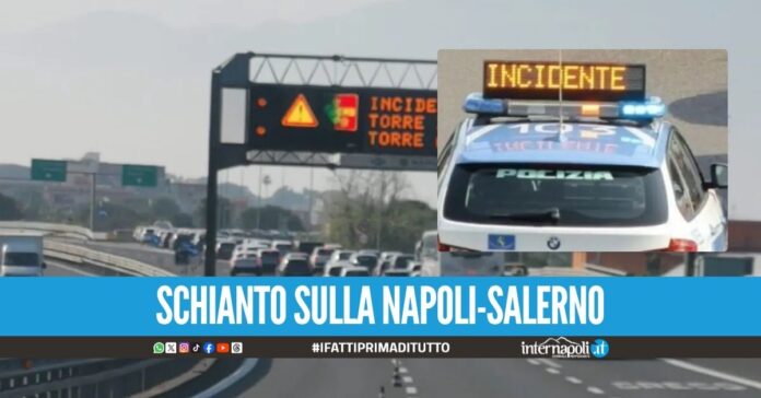 Scontro auto-moto a Torre Annunziata, c'è una vittima in autostrada