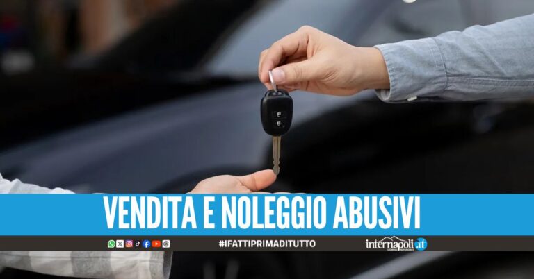 Denunciati 3 titolari di concessionarie d'auto, blitz tra Afragola e Nola