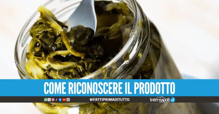 Allerta botulino, ritirato un altro lotto di friarielli alla napoletana