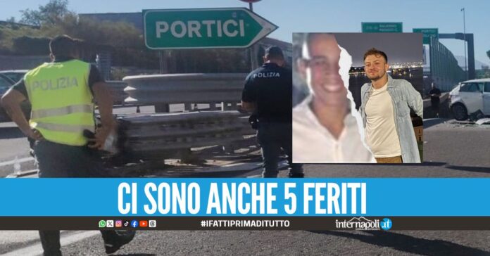Schianto sull'A3, Vincenzo e Salvatore muoiono all'uscita Portici