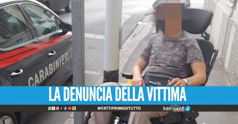 Disabile rapinato della collanina d'oro, vergogna in strada a Firenze