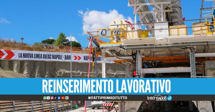 Alta Velocità Napoli-Bari, detenuti assunti per un cantiere