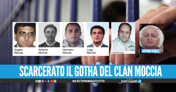 Colpo di scena nel processo contro il clan Moccia, scarcerati boss e ras per decorrenza dei termini