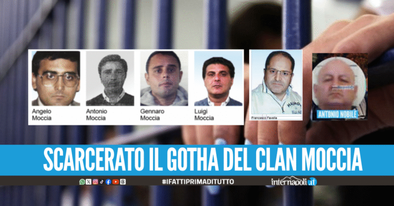 Colpo di scena nel processo contro il clan Moccia, scarcerati boss e ras per decorrenza dei termini
