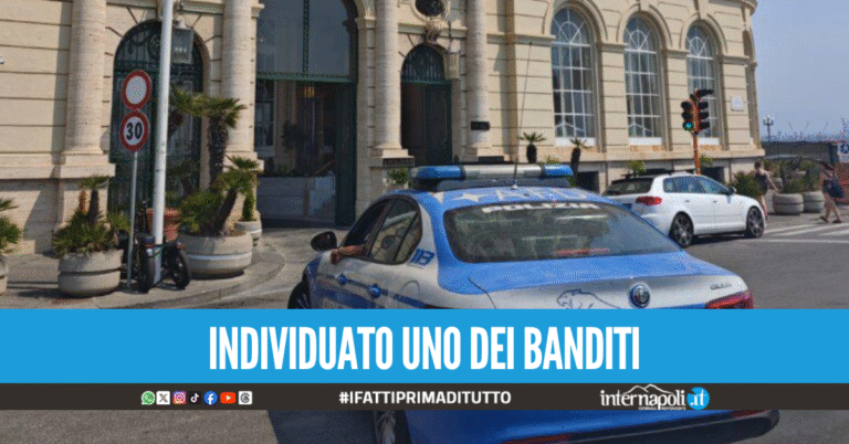 Rapina con spari all’hotel Excelsior, individuato uno dei banditi