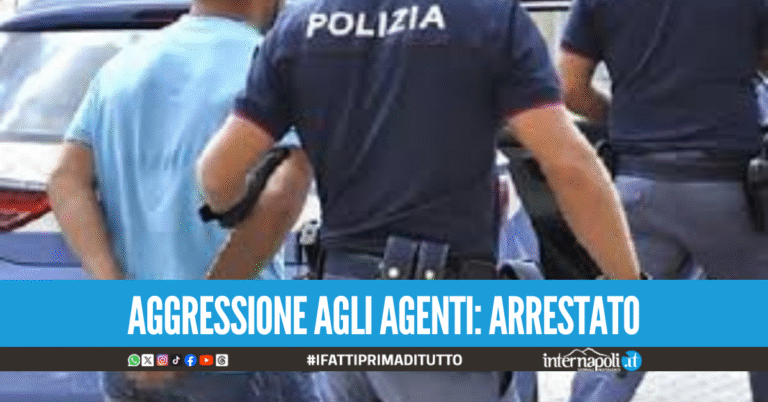 Bloccato dopo inseguimento, aggredisce gli agenti al centro di Napoli