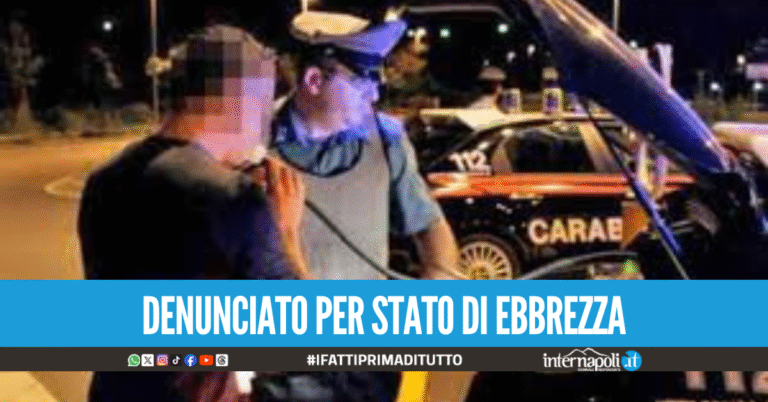 Giugliano. Sirena dalle casse dall’auto per farsi strada nel traffico, bloccato e denunciato
