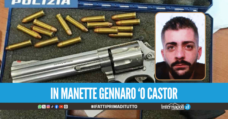 Pistola rubata in casa, blitz degli agenti: catturato il ras