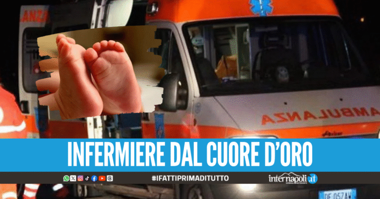 Bimbo viene soccorso dal 118 a Licola, infermiere lo intrattengono con filastrocche e canzoni
