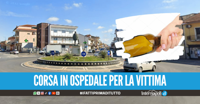 Violenza a Villa Literno, colpito con una bottiglia in testa e derubato della paga di lavoro